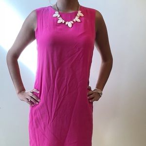 Pink pencil dress